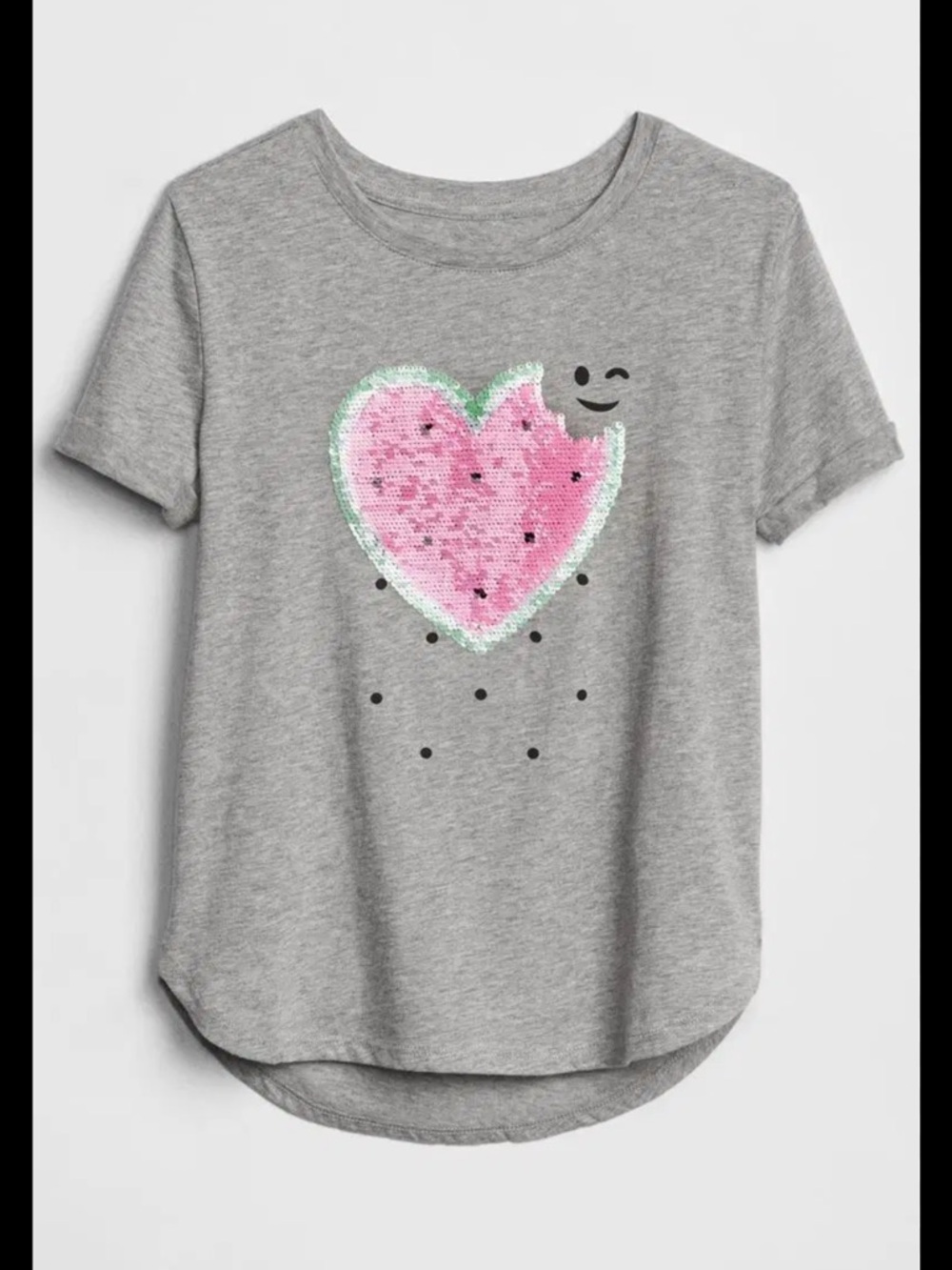 Gap kids flip sequins tee